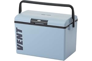 サンカ バンセレーノ ワンプッシュで開閉できる クーラーボックス アッシュブルー(マット仕様) 24.5L ふたが外せてお手入れ簡単 日本製 フィッシングクーラー 釣り キャンプ (幅48×奥行30×高さ32cm) SVES-#25BL