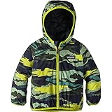 【正規取扱店製品】patagonia パタゴニア ベビーリバーシブルパフボールジャケット 60188 ウーヴンデイズ／グレアグリーン 5T