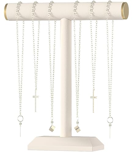 Amazon T Bar Display Stand Necklace Holder Coward T-Bar Bracelet