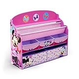 Delta Children Deluxe Book & Toy Organizer Disney Minnie Mouse [並行輸入品]