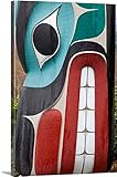 Kathy Mahanプレミアムシックラップキャンバス壁アート印刷題名トーテム詳細II 32" x 48" 2133854_24_32x48_none