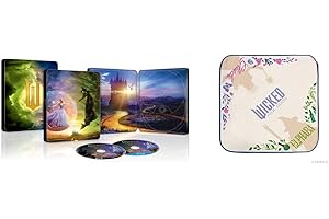 【Amazon.co.jp限定】ウィキッド 永遠の約束　４Ｋ ＵＨＤ ＋ ブルーレイ セット　スチールブック仕様 [Light] オリジナルミニタオル付きコレクション（ビジュアルシート3枚セット＋ポストカード3枚セット付き）[Blu-ray]
