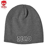 ゼロ ZERO スケートボード ニットキャップBold BeanieグレーNO07