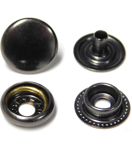 Amazon.co.jp: ジャンパーホック 7060 頭12.7mm×7mm 足11.5mm