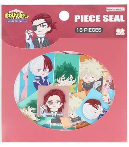 Amazon.co.jp: 僕のヒーローアカデミア ステッカー シール 100枚