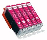 BCI-381 キャノン用 互換インクカートリッジ BCI-381XLM（マゼンタ）5本セット増量タイプ 381M 381XLM 残量表示機能 対応機種 PIXUS TS6130 TS6230 TS6330 TS7330 TS7430 TS8130 TS8230 TS8330 TS8430 TR703 TR7530 TR8530 TR8630 TR9530