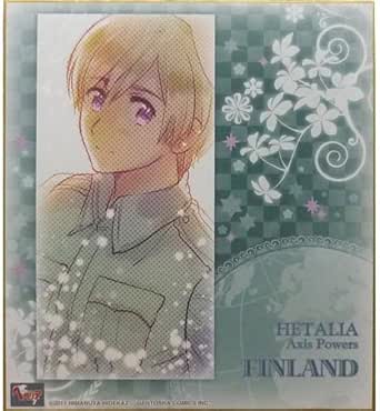 Amazon アニくじ ヘタリア Axis Powers 第2弾 D賞 色紙 D 1 フィンランド アニメ 萌えグッズ 通販