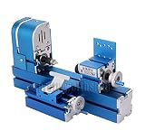 Metal Mini Wood-turning Lathe Woodworking Power Tool Machine for Student DIY 生徒DIYのための金属のミニウッドターニング旋