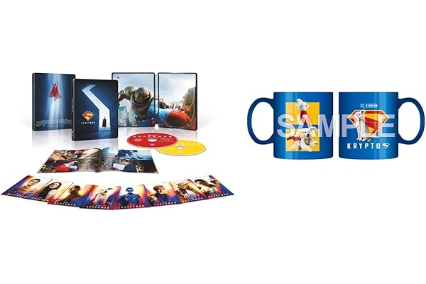 【Amazon.co.jp限定】スーパーマン　スチールブック仕様　４Ｋ ＵＨＤ ＋ ブルーレイ セット（ペーパープレミアム付）　オリジナルマグカップ付きコレクション(A3ビジュアルシート3枚セット付) [Blu-ray]