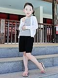 Haolong 子供服 シンプル 無地 カーディガン 長袖 ニット薄いセクション 女の子 男の子 兼用