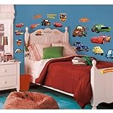 RoomMates ディズニー ピクサー カーズ デコレート ウォールシール 【RMK1520SCS】