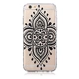 UNEXTATI iPhone 6 / 6s 対応 ケース 衝撃吸収 高品質 TPU ハード カバー 超薄型 液晶保護 脱着簡単 Apple iPhone6 iPhone6s用 Cover (ブラック