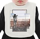 American Desert Collage ネクタイを有する有機ビブ Medium