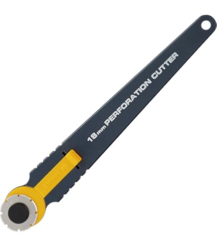 OLFA Rotary Blades XB-173 - 2 Pack Replacement Blades For Hobby & Perforated Rotary Cutters