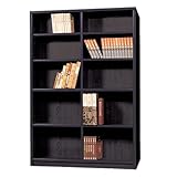 小島工芸 日本製 組立不要 健康仕様のFフォースター 耐荷重に優れた中がしっかりつまった丈夫な棚板 高さ180.3cm オープンラック 120アコードH ウェンジ [幅118.3cm 奥行30.5cm] 2354002