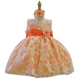 ベビードレス ベビーピスティ 結婚式 お宮参り ワンピース セレモニードレス [リトルプリンセス] Little Princess ピンク 80cm