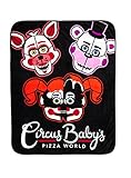 Five Nights At Freddy 's : Sister場所Circus赤ちゃんのピザWorld Throw Blanket