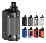 ギークベイプ H45 Aegis Hero 2 イージス ヒーロー 2 電子タバコ VAPE ベイプ 最大45W・IP67耐性・トップエアフロー採用｜Bシリーズコイル対応の小型ポッドモッド (Gunmetal)