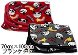 (パンダマニア)PANDA MANIA 【PANDA MANIA】 パンダマニア パンダちゃん総柄 ソフトフリース ブランケット マルチケット 70cm×100cm 70cm×100cm レッド