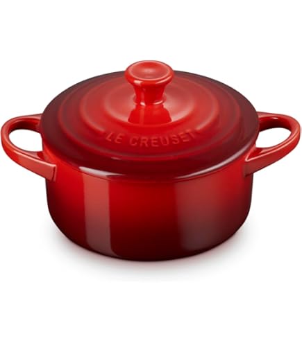 Amazon.co.jp: ミニ・ココット チェリーレッド : ホーム＆キッチン