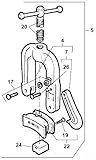 Ridgid 40920 Yoke, Assembly Compl 40A by Ridgid