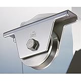 ヨコヅナ:ステンレス重量戸車 ステンレス枠 V型 60mm JBS-0605