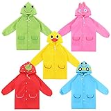 Necory(ネコリー) ベビー キッズ 子供 レインコート カッパ かわいい アニマル 雨合羽 ロボット