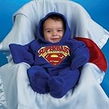 superman baby arctic fleece pram costume size 18-24 months by Peter Alan Inc [並行輸入品]