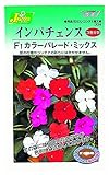カネコ種苗 草花タネ色別分包304 インパチェンス・ミックス 10袋セット