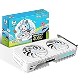 maxsun GeForce RTX 4060 iCraft OC Ltd Edition グラフィックボード 8GB GDDR6 (PCIe 4.0, DLSS 3.5, HDMI 2.1, RGB, アニメホワイトGPU)