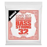 【正規品】 ERNIE BALL ベース用 バラ弦 032ゲージ ニッケルワウンド #1632