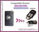 Homentry he4331互換リモートコントロール交換用送信機433,92 MHzローリングコード