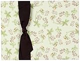 Tessera Baby Books Memory Ribbon, Monkeys with Brown Grosgrain/Cream by Tessera Baby Books