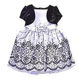 American Princess Baby Girls Special Occasionドレスwith Matchingおむつカバー US サイズ: 18 Months カラー: パープル