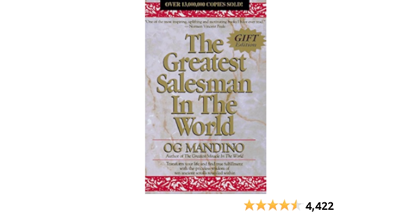 Amazon The Greatest Salesman In The World Mandino Og Sales Selling