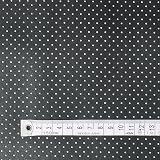 COLORFUL TEXTILE MARKET パンチングレザー･黒 フェイクレザー生地 140cmx100cm D00X2910