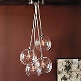 LightInTheBox 60W Artistic Modern Pendant with 4 Lights in Glass Bubble Design Modern Home Ceiling L