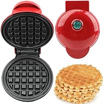 candy cane mini waffle maker