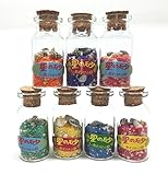 【星砂】星の砂ボトル ガラス 小瓶入り カラー ボトル ミニ (1000個)