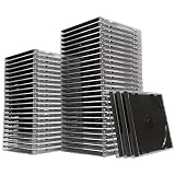 イーサプライ CD DVDケース ブラック 10mmプラケース 100枚セット EZ2-FCD024-100BK