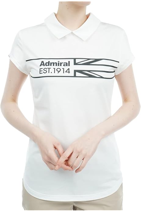 アドミラル　ゴルフ　レディース　半袖ポロシャツ　L Admiral Golf アドミラルゴルフ ポロシャツ レディース 半袖