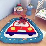 夢_ホームPlus Baby Play Matおもちゃ – フロアマットNon Toxic Girlジムカーペットコットン幼児One Piece 59x59inch