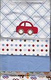 Buster Brown 4 Flannel Blankets (Blue) by Buster Brown