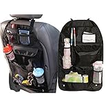Obecome Car Backseat Organizer for Baby Travel Accessories and Kids Toy Storage,Black by Obecome