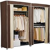 シンプルハンガー 2個組　ダークブラウン　MW-120-4 単品 【1点】