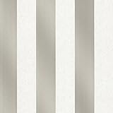 Decorline 2665-21429 Magnus Paisely Stripe Wallpaper, Cream [並行輸入品]