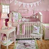 My Baby Sam Sweet Dreams 4 Piece Crib Bedding Set Pink (Discontinued by Manufacturer) [並行輸入品]