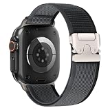 トレイルループ アップルウォッチ バンド for Apple Watch Series11/10/9/8/7/6/5/4/3/SE3 2 1/ Ultra3 2 1 交換ベルト 軽量ナイロン マジックテープ 汗防止 通気性 用 スポーツ iwatch Series 49mm/46mm/45mm/44mm/42mm/41mm/40mm/38mm対応