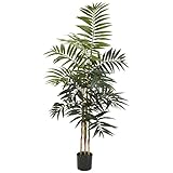 Nearly Natural 5318 Bamboo Palm Silk Tree, 4-Feet, Green by Nearly Natural [並行輸入品]