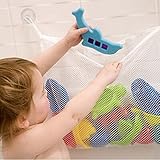 Edtoy Bath Toy Organizer Bathtub Toy Bags Baby Toys Mesh Storage Bag with 2 Suction Cups by Edtoy